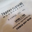 画像4: 【トロフィークロージング】  モノクロームLEVEL1 ロングスリーブTシャツ TROPHY CLOTHING TE-15 日本製 (4)