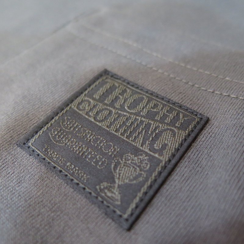 画像9: 【送料無料】  【トロフィークロージング】 モノクロームLEVEL1   バックロゴ ポケTシャツ TROPHY CLOTHING TR24SS-212 日本製 (9)