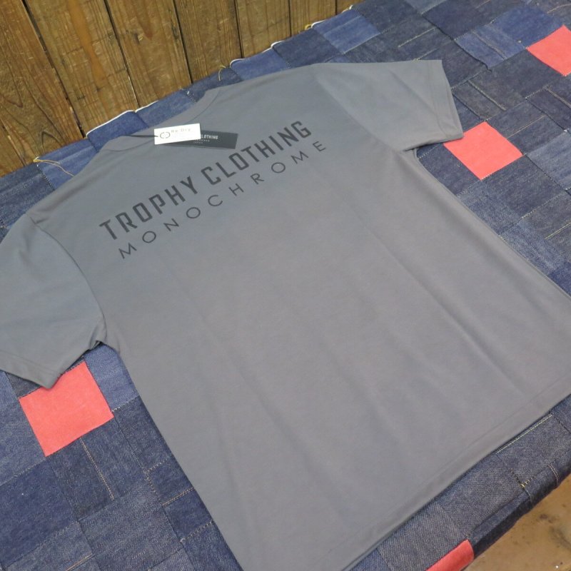 画像8: 【送料無料】  【トロフィークロージング】 モノクロームLEVEL1   バックロゴ ポケTシャツ TROPHY CLOTHING TR24SS-212 日本製 (8)