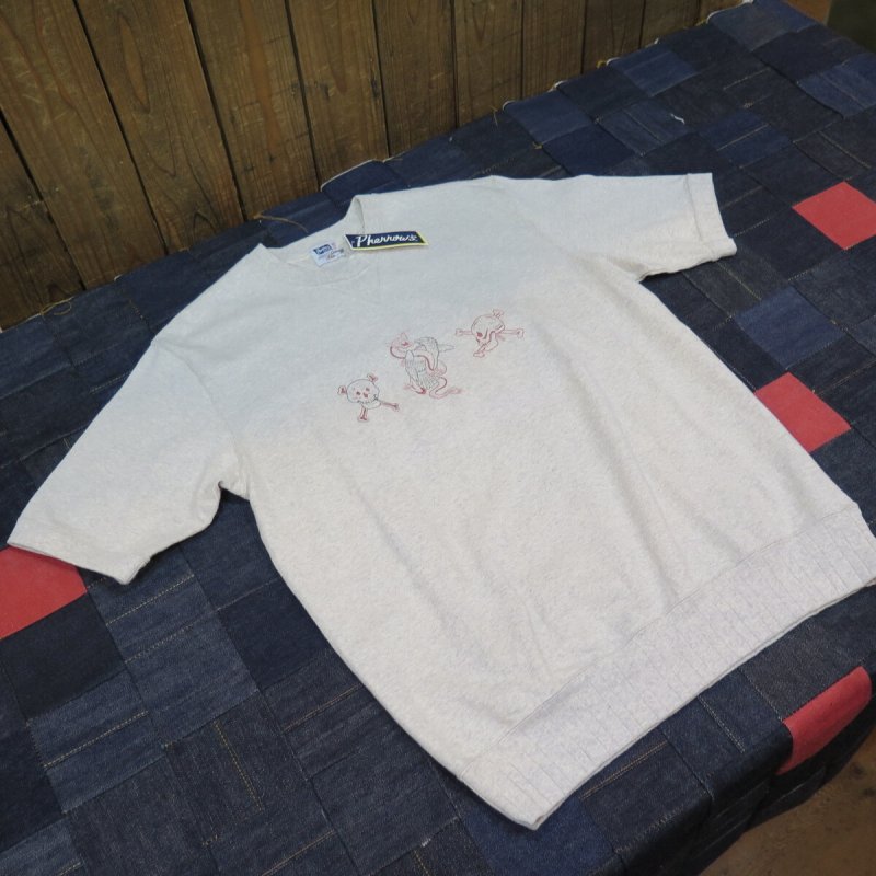 画像2: 【フェローズ】  1950's 両V 針抜きリブ ビンテージTシャツ   Pherrow's 日本製【送料無料】 (2)