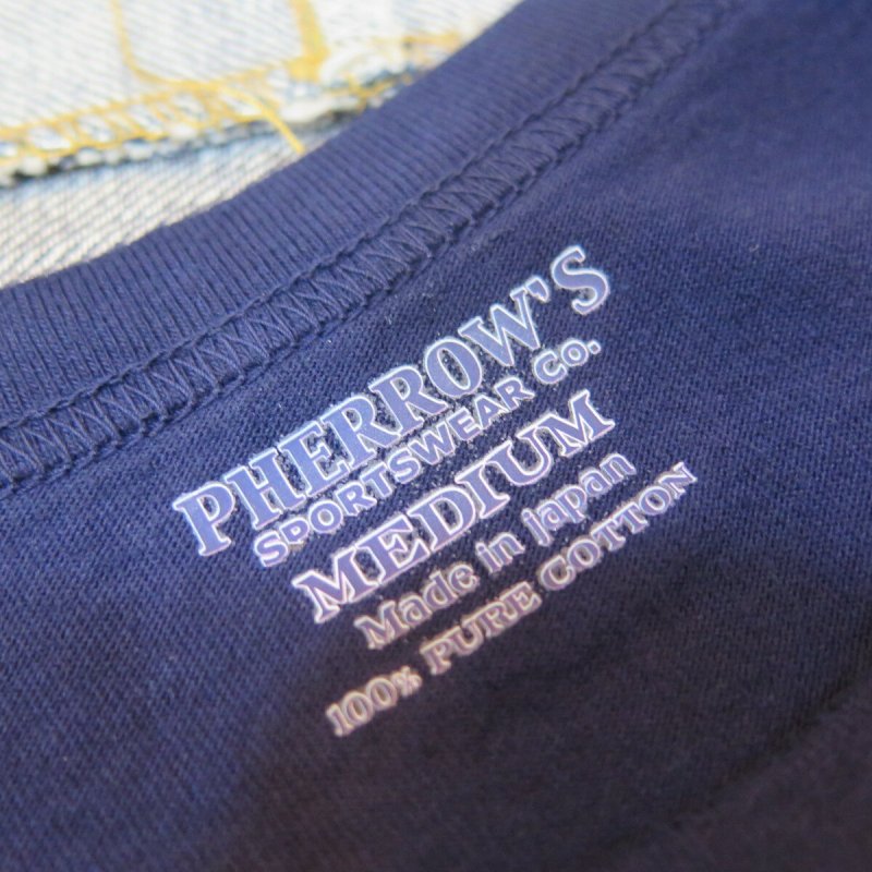 画像7: 【送料無料】 【フェローズ】   オリジナルガーメント 2パックTシャツ   Pherrow's 日本製 (7)