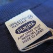 画像10: 【送料無料】  【ドゥニーム】  前Vクルーネック 無地ビンテージTシャツ   DENIME 267 日本製 (10)