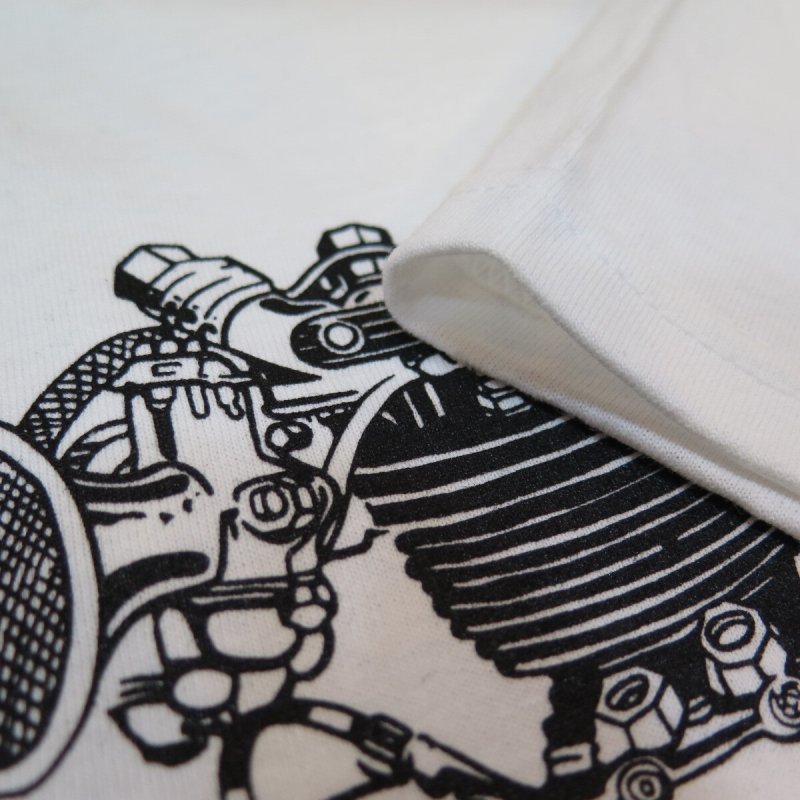 画像6: 【送料無料】 【JAMMER'S】   ジャマーズ  トライアンフ エンジン プリントTシャツ/ウエストライド (6)