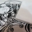 画像6: 【送料無料】 【JAMMER'S】   ジャマーズ   ハーレー アーリーショベル   エンジン プリントTシャツ/ウエストライド (6)