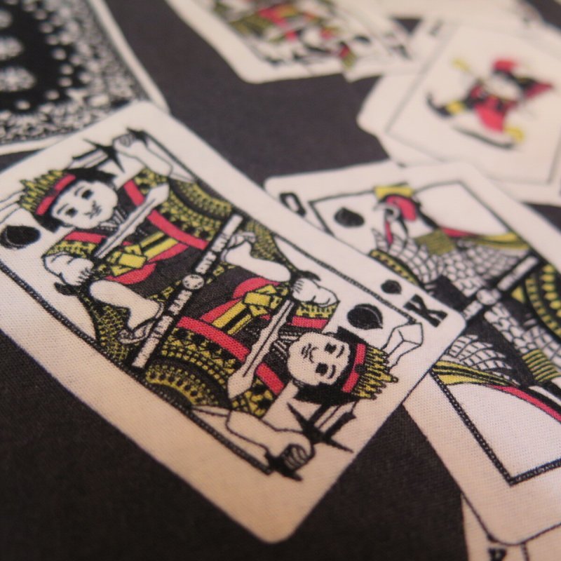 画像8: 【桃太郎ジーンズ】   トランプ柄 ハワイアンシャツ   MOMOTARO JEANS MSS1010M31   日本製 【日本国内送料無料】  【WORLD WIDE SHIPPING】 【SALE】 【Momotaro Jeans】 Trump Pattern Hawaiian Shirt MOMOTARO JEANS MSS1010M31 Made in Japan (8)