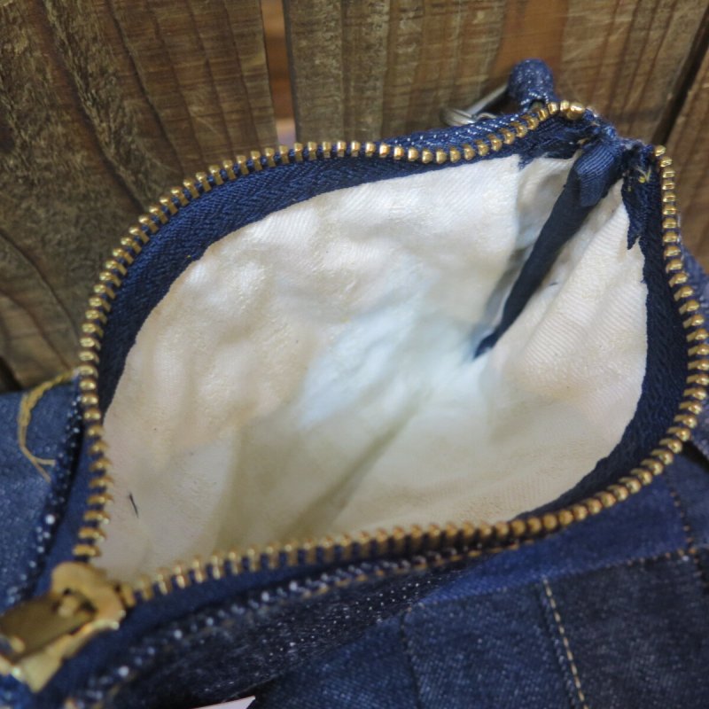 画像6: 【送料無料】 【サムライジーンズ】  18ozデニム ポーチ   SAMURAI JEANS 日本製  【WORLD WIDE SHIPPING】  【SAMURAI JEANS】 18oz Denim Pouch SAMURAI JEANS Made in Japan (6)