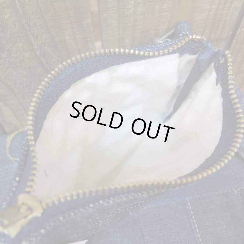 画像6: 【送料無料】 【サムライジーンズ】  18ozデニム ポーチ   SAMURAI JEANS 日本製  【WORLD WIDE SHIPPING】  【SAMURAI JEANS】 18oz Denim Pouch SAMURAI JEANS Made in Japan (6)