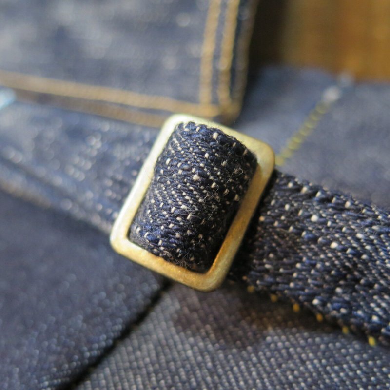 画像9: 【送料無料】 【サムライジーンズ】  18ozデニム ポーチ   SAMURAI JEANS 日本製  【WORLD WIDE SHIPPING】  【SAMURAI JEANS】 18oz Denim Pouch SAMURAI JEANS Made in Japan (9)