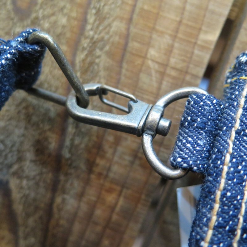 画像8: 【送料無料】 【サムライジーンズ】  18ozデニム ポーチ   SAMURAI JEANS 日本製  【WORLD WIDE SHIPPING】  【SAMURAI JEANS】 18oz Denim Pouch SAMURAI JEANS Made in Japan (8)