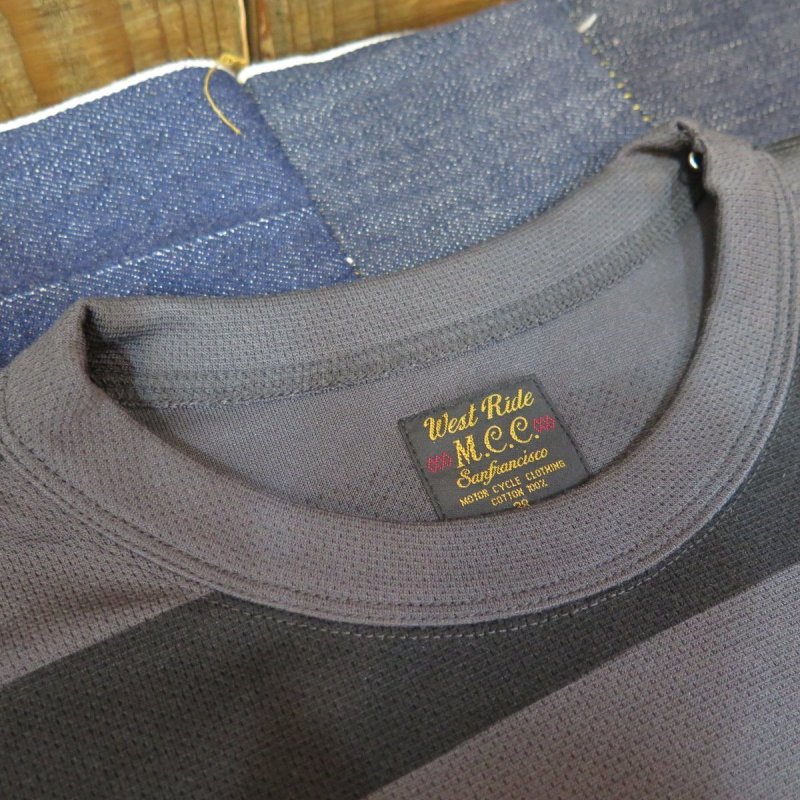 画像8: 【ウエストライド】   パワードライ ボーダーT   WEST RIDE 日本製【送料無料】 (8)