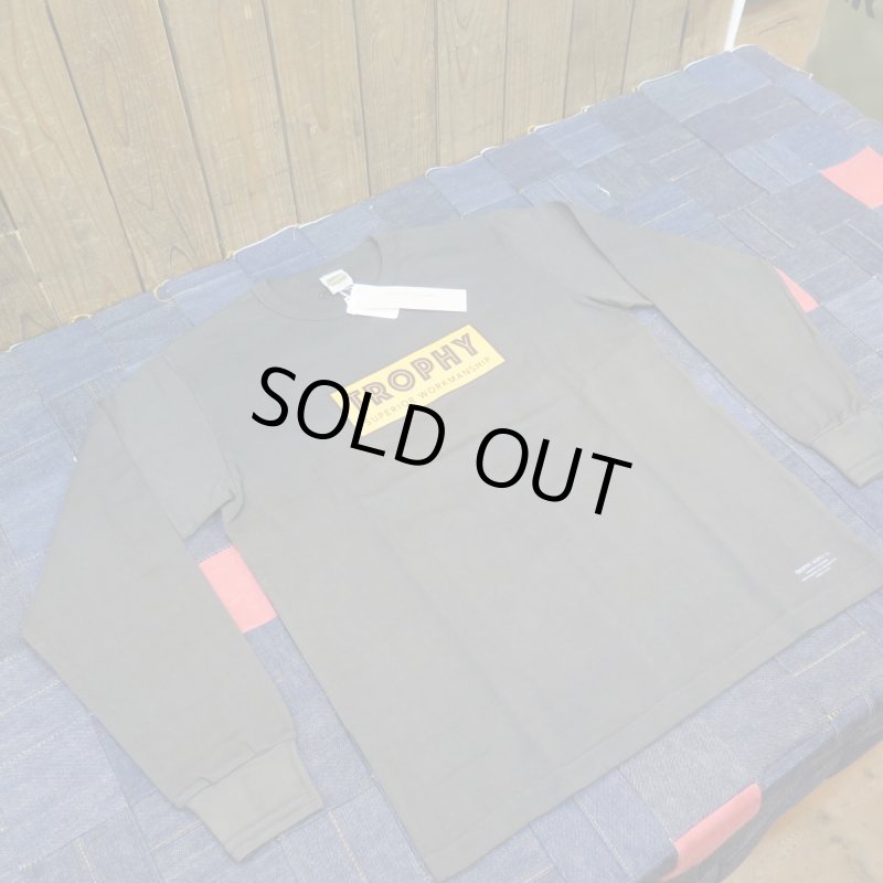 画像1: 【SALE セール商品】 【トロフィークロージング】 スーペリアロゴ 長袖Tシャツ/ポケット付き TROPHY CLOTHING TR20AW-202 日本製 (1)
