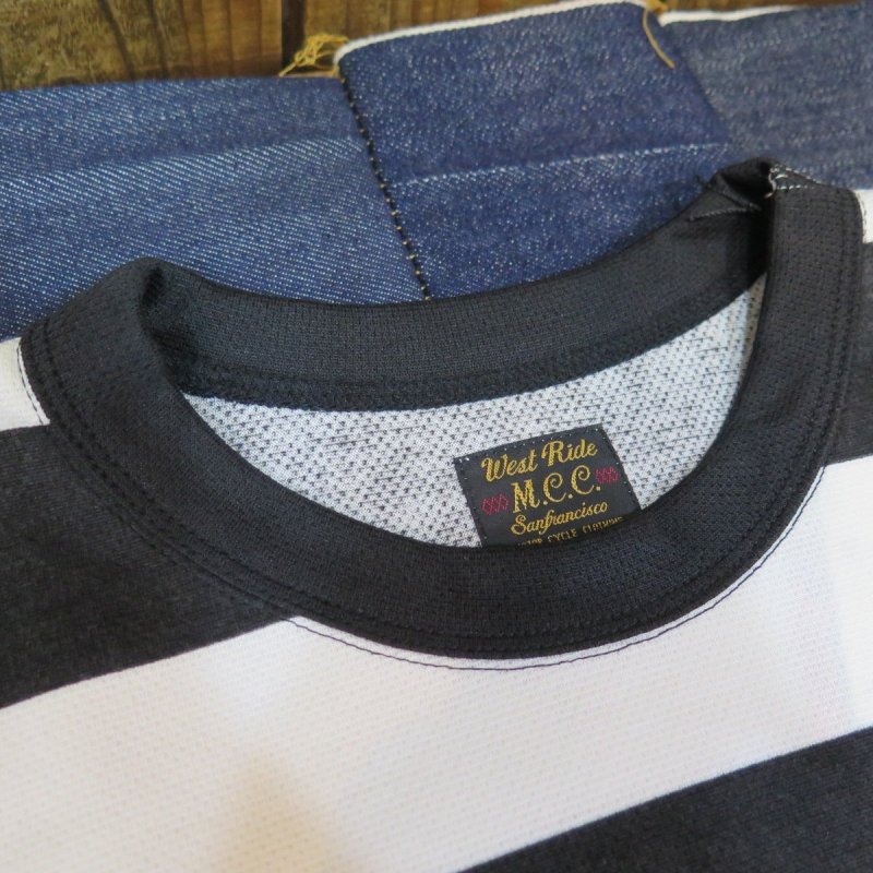 画像7: 【ウエストライド】   パワードライ ボーダーT   WEST RIDE 日本製【送料無料】 (7)