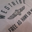 画像5: 【ウエストライド】   FREE AS HAWK ON WING   ロングスリーブTシャツ   WEST RIDE 日本製【送料無料】 (5)