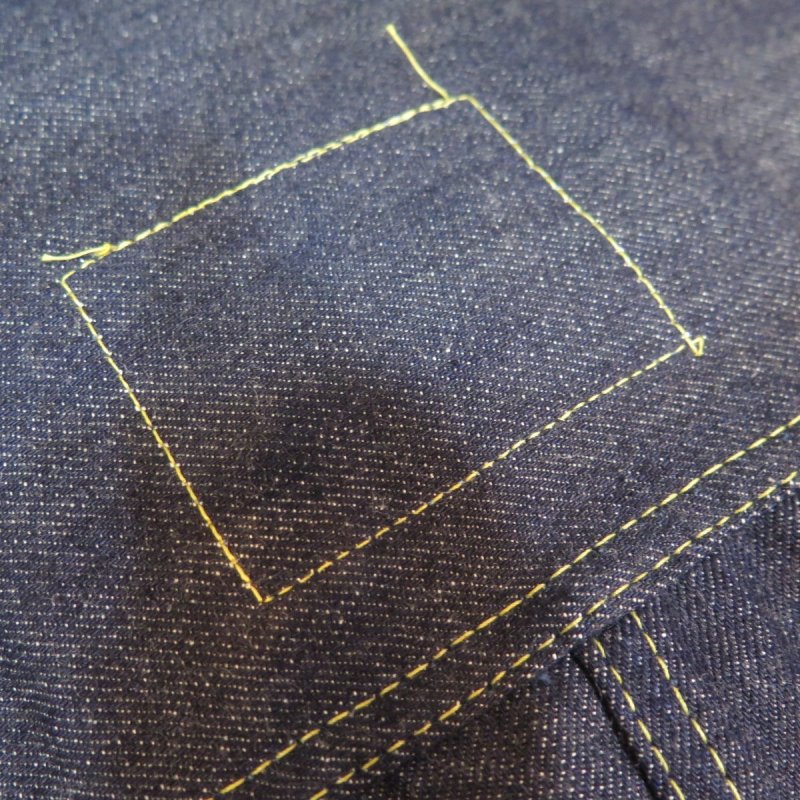 画像4: 【銀行振込】 ＝BIG SIZE＝ 【HIZUMI WWII】 S906XXE 1940's model ”歪み”大戦モデル デニムジャケット  日本製  【WORLD WIDE SHIPPING】 ＝BIG SIZE＝ 【HIZUMI WWII】 S906XXE 1940's model “Distorted” WWII Model Denim Jacket  Made in Japan (4)