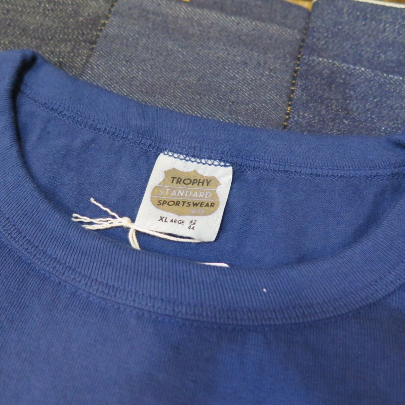 画像6: 【送料無料】 【SALE セール商品】  【トロフィークロージング】  バックロゴ 長袖Tシャツ/ポケット付き   TROPHY CLOTHING TR21SS-201 日本製 (6)