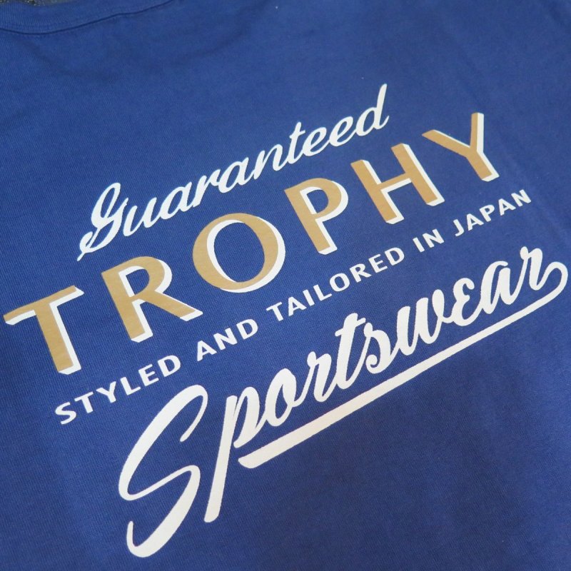 画像7: 【送料無料】 【SALE セール商品】  【トロフィークロージング】  バックロゴ 長袖Tシャツ/ポケット付き   TROPHY CLOTHING TR21SS-201 日本製 (7)