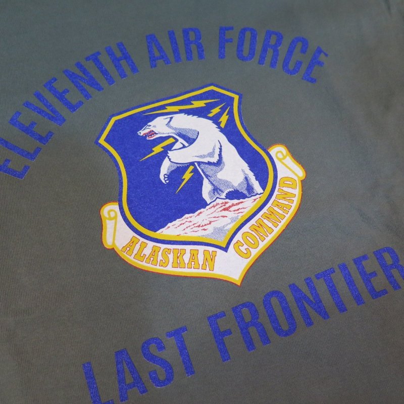画像6: 【送料無料】 【フェローズ】  ELEVENTH AIR FORCE   プリントTシャツ   Pherrow's 25S-PT32 (6)