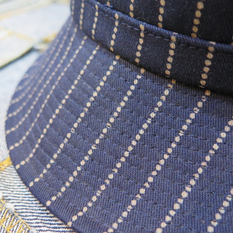 画像4: 【送料無料】 【ウエストライド】   インディゴワバッシュ アーミーハット   WEST RIDE 日本製 (4)