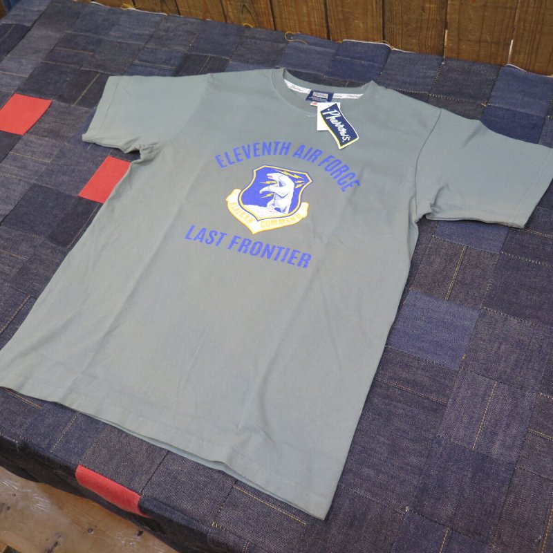 画像2: 【送料無料】 【フェローズ】  ELEVENTH AIR FORCE   プリントTシャツ   Pherrow's 25S-PT32 (2)