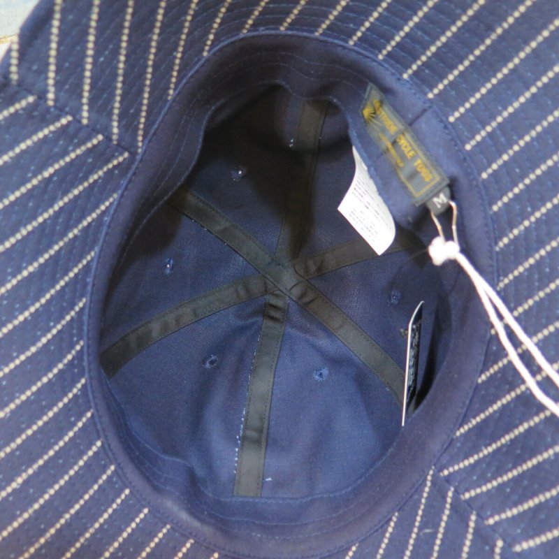 画像6: 【送料無料】 【ウエストライド】   インディゴワバッシュ アーミーハット   WEST RIDE 日本製 (6)