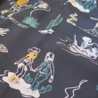 画像9: 【ウエストライド】   スーベニール バイカー 総プリント長袖レーヨンシャツ   WEST RIDE 日本製【送料無料】 (9)