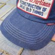 画像7: 【ステュディオ・ダ・ルチザン】   デニムキャップ   STUDIO D'ARTISANS   D7556 日本製 (7)