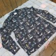 画像2: 【ウエストライド】   スーベニール バイカー 総プリント長袖レーヨンシャツ   WEST RIDE 日本製【送料無料】 (2)
