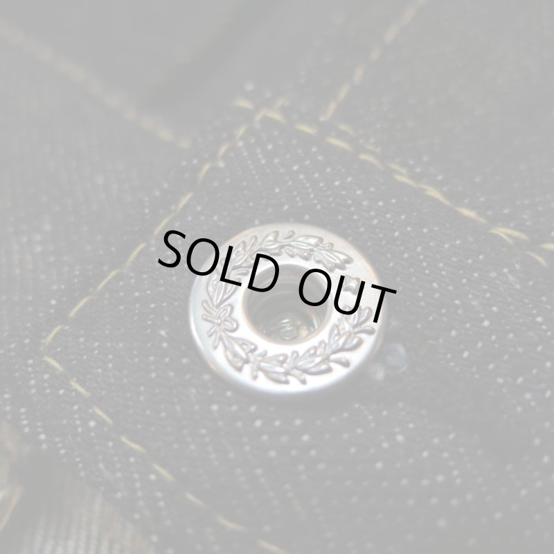 画像6: 【銀行振込】 ＝BIG SIZE＝ 【KIWAMI WWII】 ”極み”大戦モデル デニムジャケット 1枚袖/ガチャプリステッチ 日本製 (6)