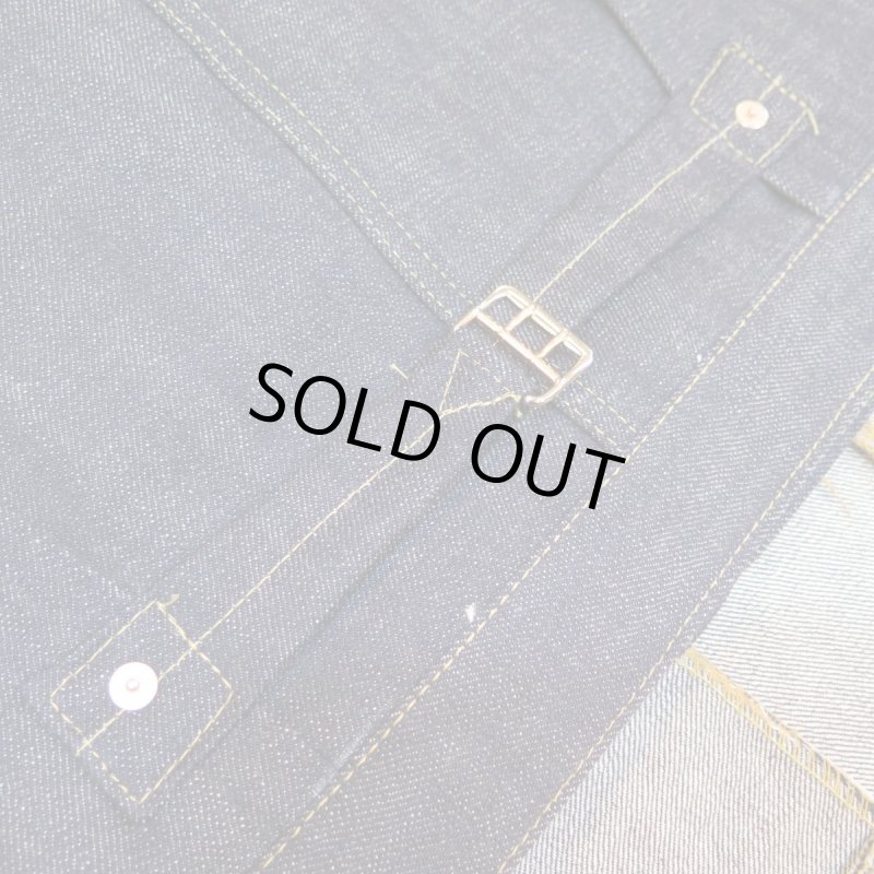 画像9: 【銀行振込】 ＝BIG SIZE＝ 【KIWAMI WWII】 ”極み”大戦モデル デニムジャケット 1枚袖/ガチャプリステッチ 日本製 (9)