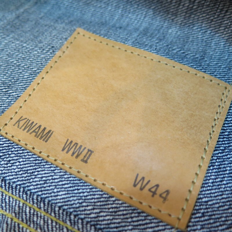 画像3: 【銀行振込】 【KIWAMI WWII】 ”極み”大戦モデル デニムジャケット 1枚袖/ガチャプリステッチ 日本製 (3)
