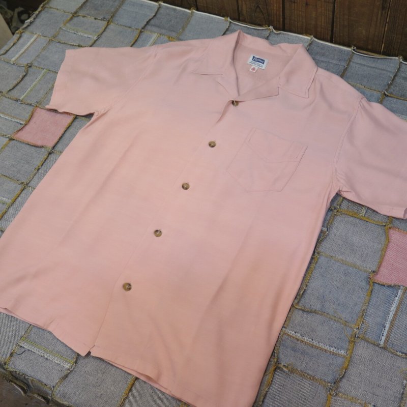 画像3: 【SALE セール商品】 【フェローズ】   1940-50's プレイン レーヨン オープンシャツ   Pherrow's 23-PIS2   日本製 【送料無料】 (3)