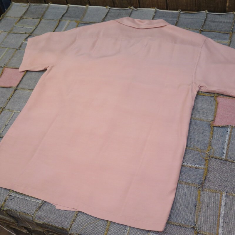 画像4: 【SALE セール商品】 【フェローズ】   1940-50's プレイン レーヨン オープンシャツ   Pherrow's 23-PIS2   日本製 【送料無料】 (4)