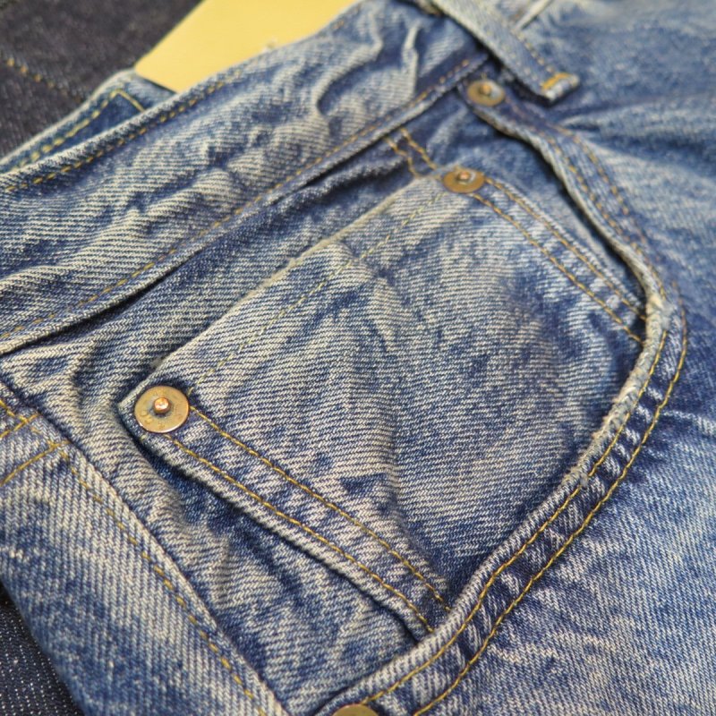 画像9: 【1955年モデル】  リーバイス 501XX ジーンズ ビンテージ加工   LEVIS 501XX 1955MODEL   日本製【送料無料】 (9)