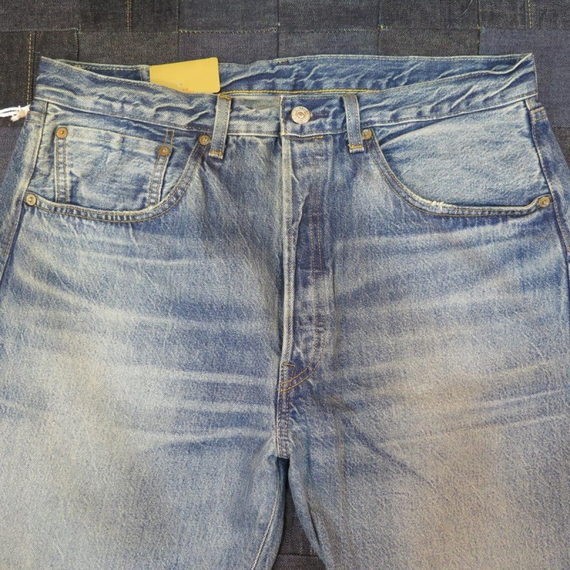画像1: 【1955年モデル】  リーバイス 501XX ジーンズ ビンテージ加工   LEVIS 501XX 1955MODEL   日本製【送料無料】 (1)