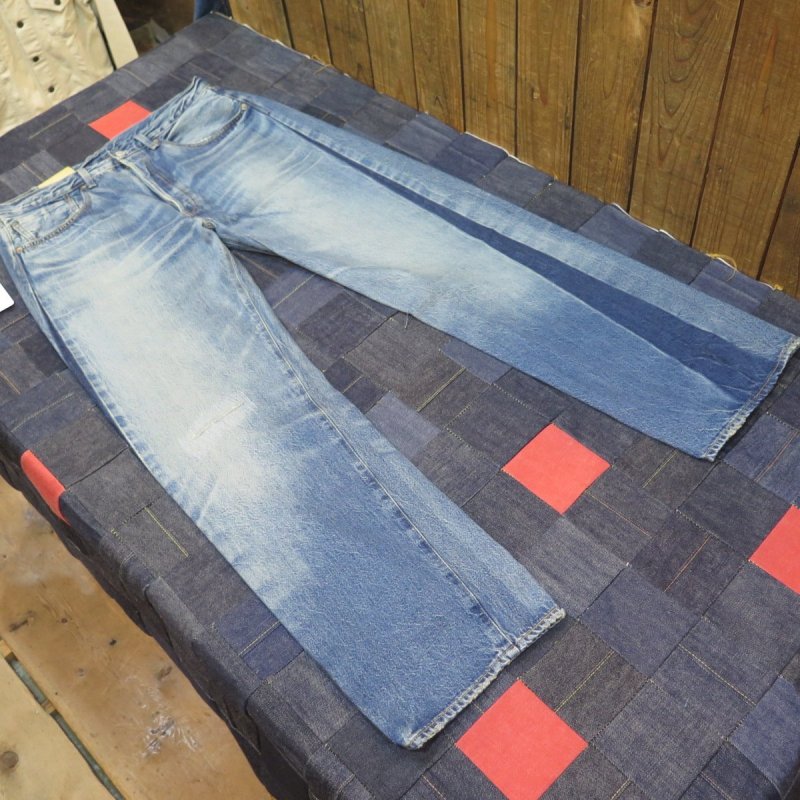 画像3: 【1955年モデル】  リーバイス 501XX ジーンズ ビンテージ加工   LEVIS 501XX 1955MODEL   日本製【送料無料】 (3)