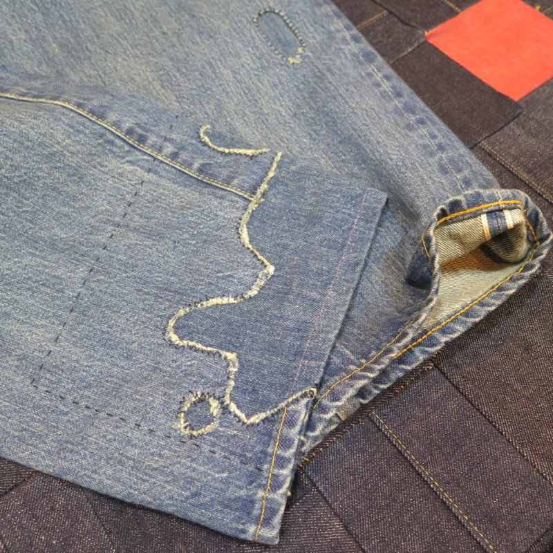 画像14: 【1947年モデル】  リーバイス 501XX ジーンズ ビンテージ加工   LEVIS 501XX 1947MODEL   日本製【送料無料】 (14)