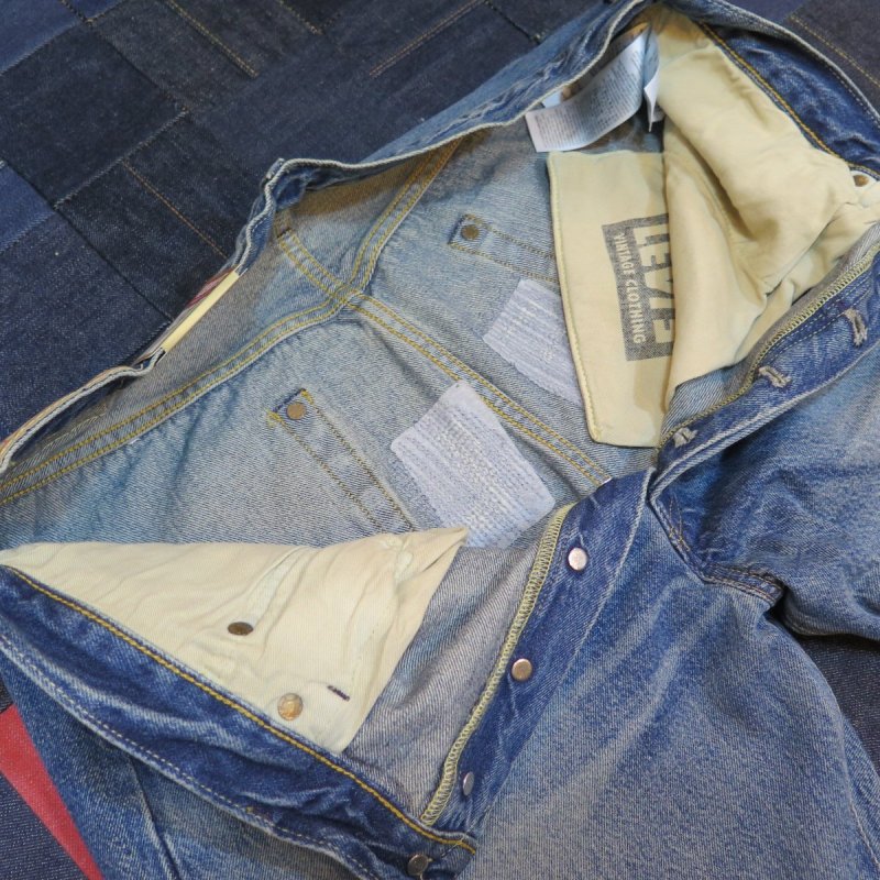 画像7: 【1955年モデル】  リーバイス 501XX ジーンズ ビンテージ加工   LEVIS 501XX 1955MODEL   日本製【送料無料】 (7)