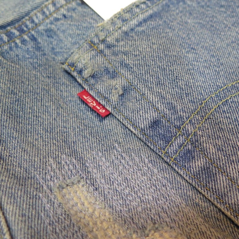 画像12: 【1955年モデル】  リーバイス 501XX ジーンズ ビンテージ加工   LEVIS 501XX 1955MODEL   日本製【送料無料】 (12)
