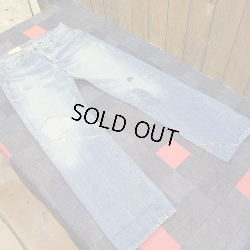 画像3: 【1947年モデル】  リーバイス 501XX ジーンズ ビンテージ加工   LEVIS 501XX 1947MODEL   日本製【送料無料】 (3)