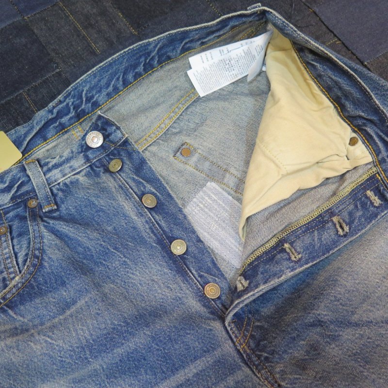 画像6: 【1955年モデル】  リーバイス 501XX ジーンズ ビンテージ加工   LEVIS 501XX 1955MODEL   日本製【送料無料】 (6)