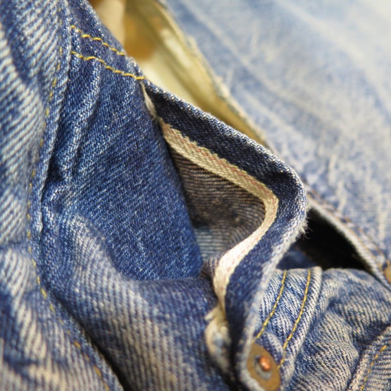 画像10: 【1955年モデル】  リーバイス 501XX ジーンズ ビンテージ加工   LEVIS 501XX 1955MODEL   日本製【送料無料】 (10)