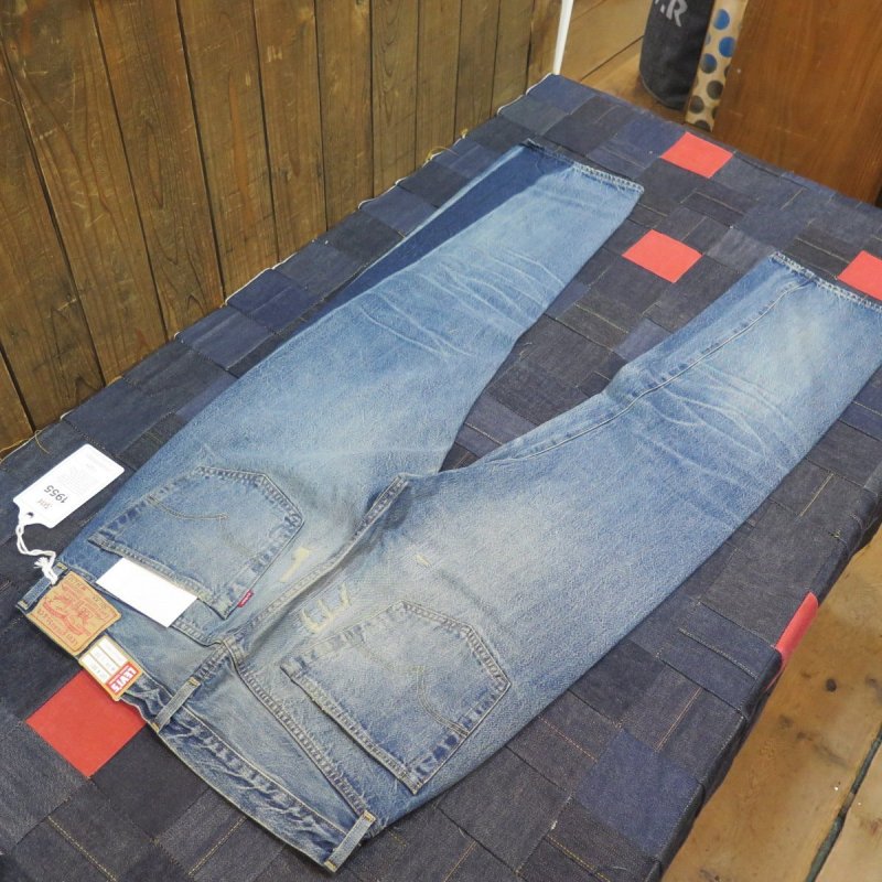 画像4: 【1955年モデル】  リーバイス 501XX ジーンズ ビンテージ加工   LEVIS 501XX 1955MODEL   日本製【送料無料】 (4)
