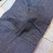 画像2: 【ジーンズ加工/夏限定】 【つぎはぎ/TUGIHAGI】 デッドストック赤耳 手縫い 100％綿糸 左右付ける場合は送料無料 (2)