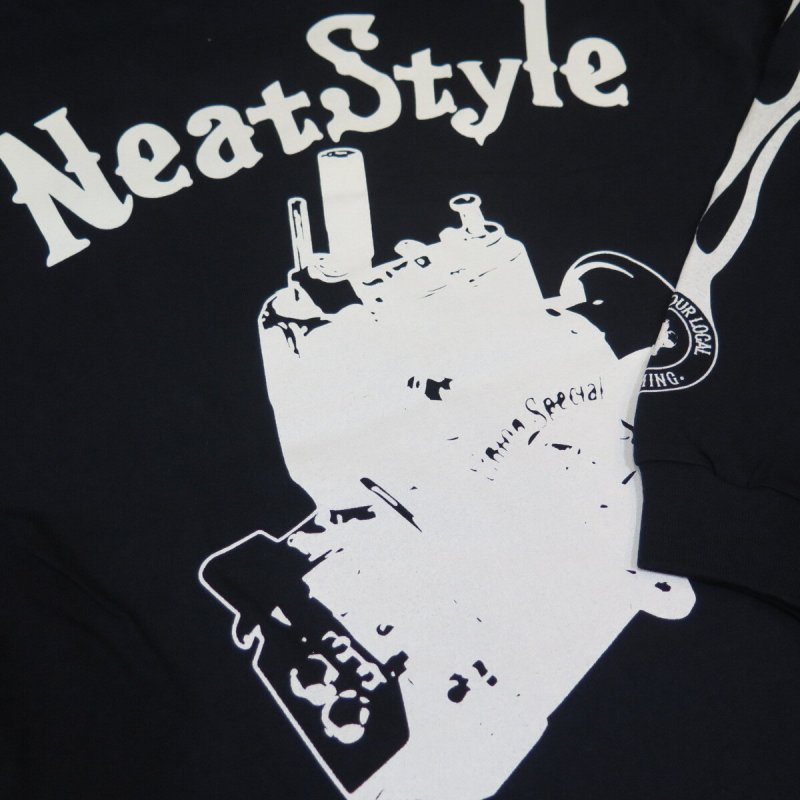 画像12: 【送料無料】 【Neat Style BIG LOGO & FIRE】 ニートスタイル サポートユアローカル ロングスリーブTシャツ  (12)
