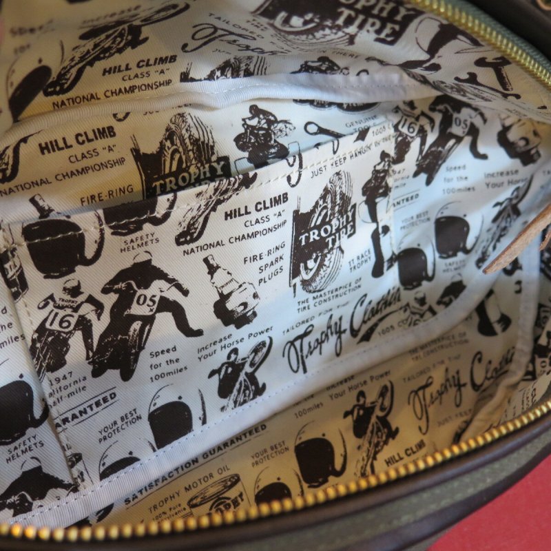 画像7: 【トロフィークロージング】  デイトリップバッグ  ワンショルダー  オリーブ×ブラウン TROPHY CLOTHING  日本製【日本国内送料無料】  【WORLD WIDE SHIPPING】 【Trophy Clothing】  Day Trip Bag  One Shoulder  Olive × Brown  TROPHY CLOTHING  Made in Japan  (7)