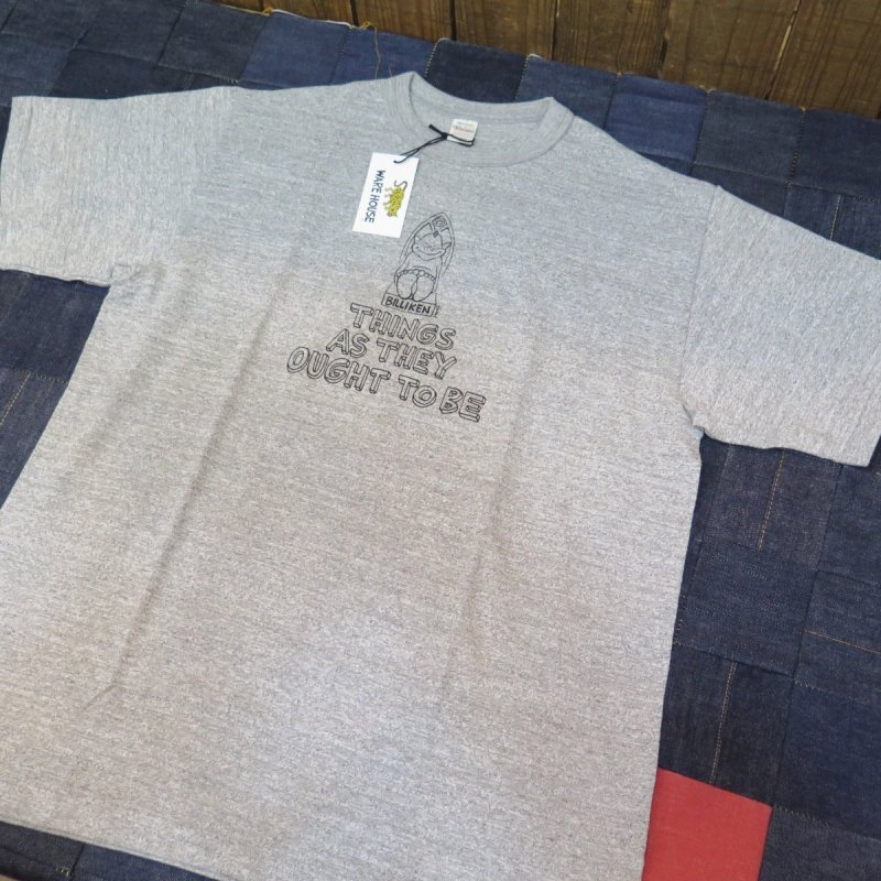 画像11: 【送料無料】   【花井祐介×ウエアハウス】  ビリケン BILLIKEN 半袖プリント コラボTシャツ   Yusuke Hanai×WAREHOUSE Co. 日本製 (11)