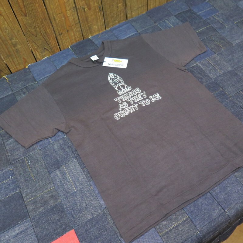 画像6: 【送料無料】   【花井祐介×ウエアハウス】  ビリケン BILLIKEN 半袖プリント コラボTシャツ   Yusuke Hanai×WAREHOUSE Co. 日本製 (6)