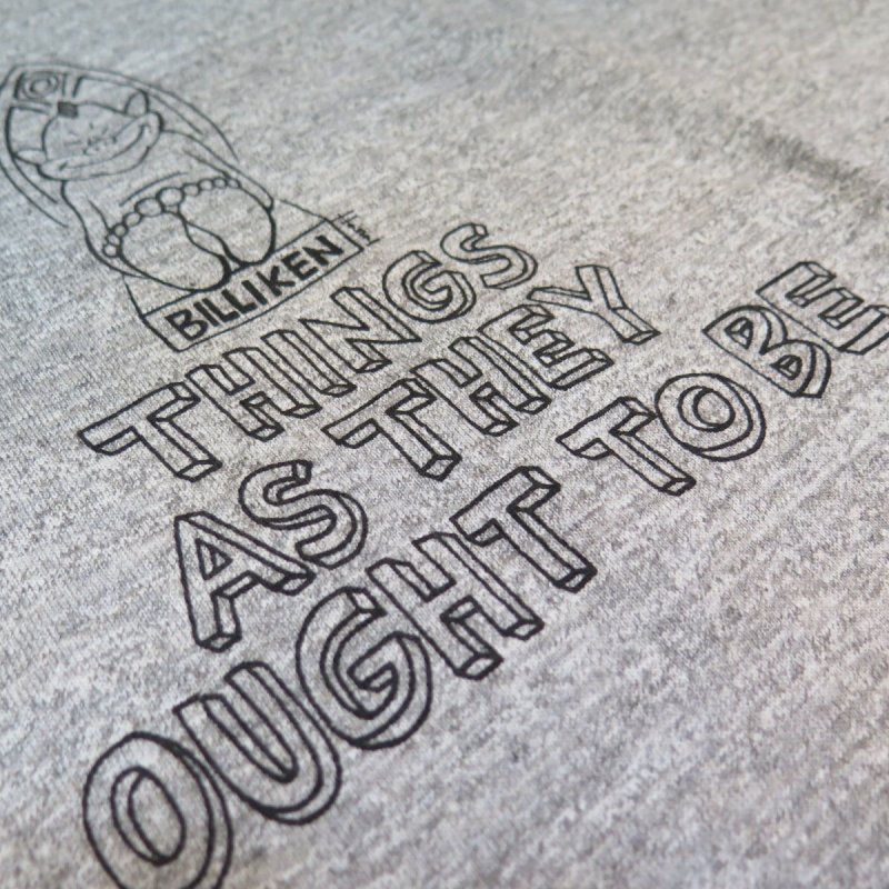 画像12: 【送料無料】   【花井祐介×ウエアハウス】  ビリケン BILLIKEN 半袖プリント コラボTシャツ   Yusuke Hanai×WAREHOUSE Co. 日本製 (12)