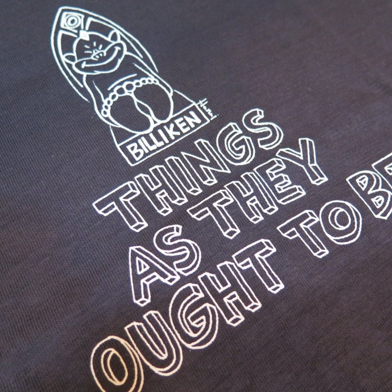 画像9: 【送料無料】   【花井祐介×ウエアハウス】  ビリケン BILLIKEN 半袖プリント コラボTシャツ   Yusuke Hanai×WAREHOUSE Co. 日本製 (9)