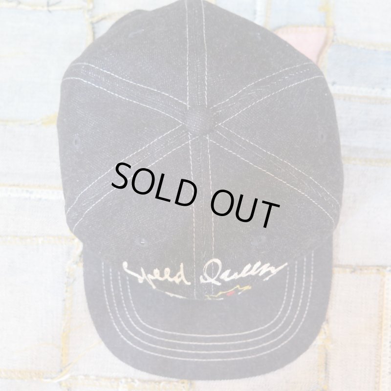 画像3: 【フラットヘッド】  デニムトラッカーキャップ ハンドル刺繍   THE FLAT HEAD FN-HC008   日本製【送料無料】 (3)